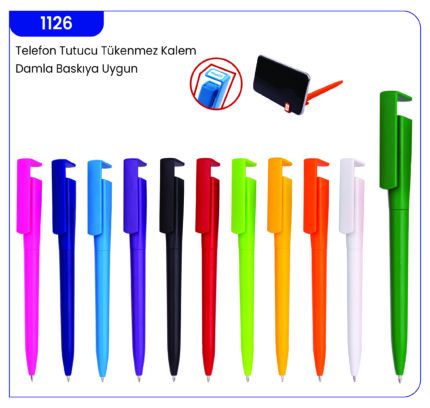 1126 Plastik Tükenmez Kalem