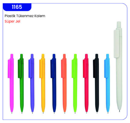 1165 Plastik Tükenmez Kalem