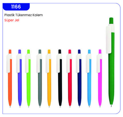 1166 Plastik Tükenmez Kalem