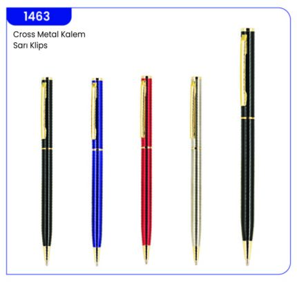 1463 Metal Tükenmez Kalem