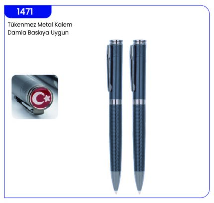 1471 Metal Tükenmez Kalem