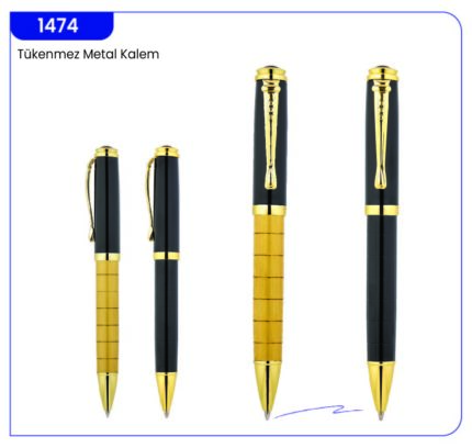 1474 Metal Tükenmez Kalem