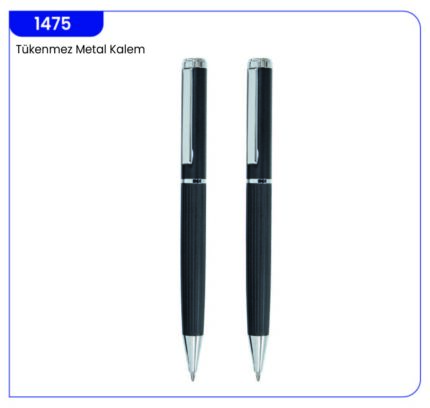 1475 Metal Tükenmez Kalem