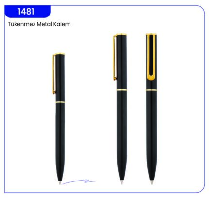 1481 Metal Tükenmez Kalem