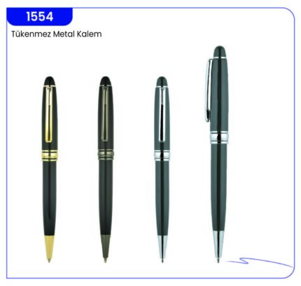 1554 Metal Tükenmez Kalem