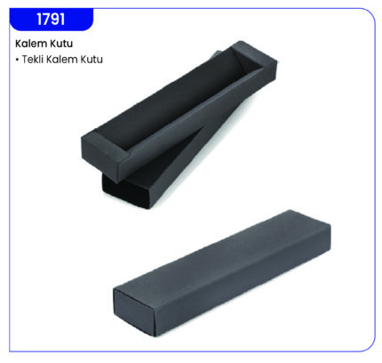 1791 Tekli Kalem Kutu