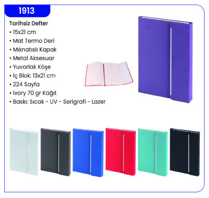 1913 Tarihsiz Defter