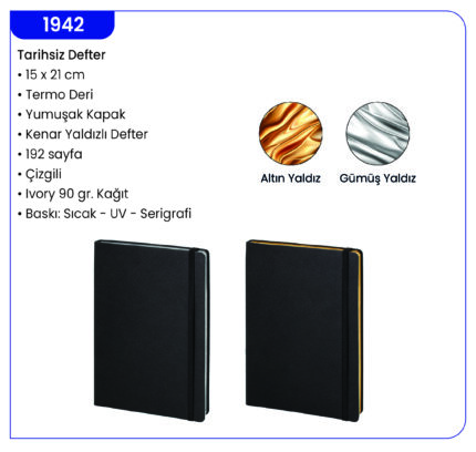 1942 Tarihsiz Defter