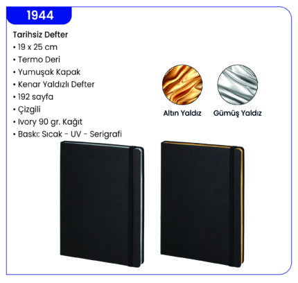 1944 Tarihsiz Defter