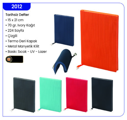 2012 Tarihsiz Defter