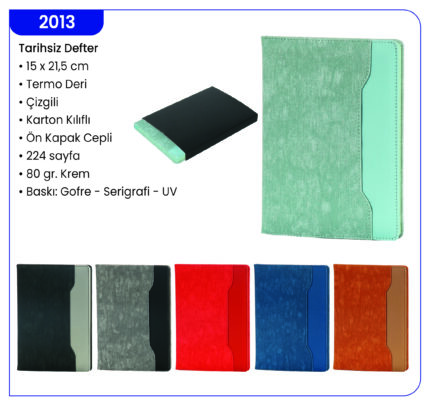 2013 Tarihsiz Defter