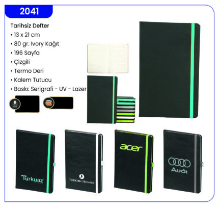 2041 Tarihsiz Defter