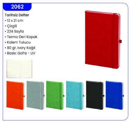 2062 Tarihsiz Defter
