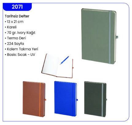 2071 Tarihsiz Defter
