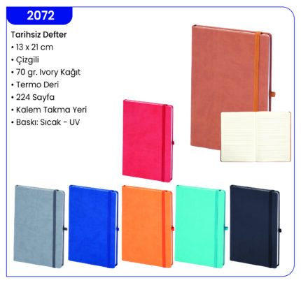 2072 Tarihsiz Defter