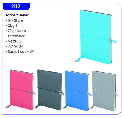 2112 Tarihsiz Defter
