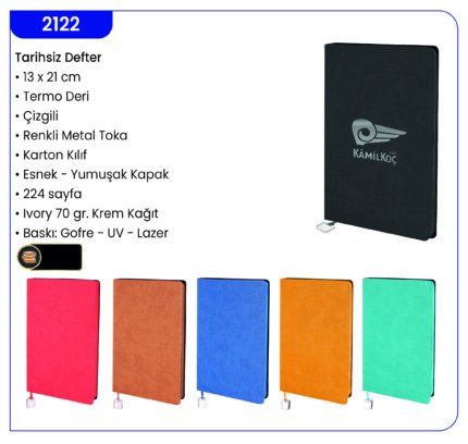 2122 Tarihsiz Defter