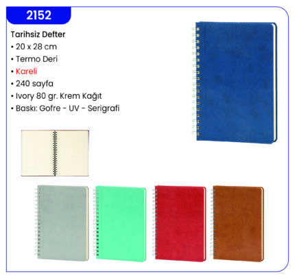 2152 Tarihsiz Defter