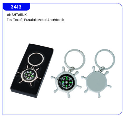 3413 Metal Anahtarlık