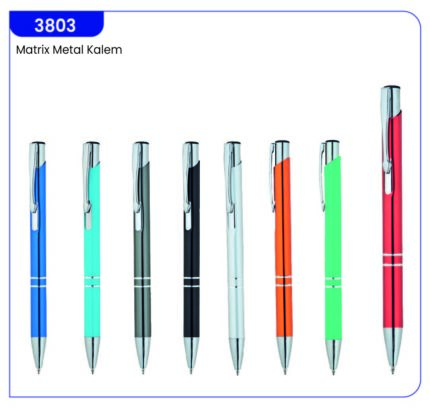 3803 Metal Tükenmez Kalem