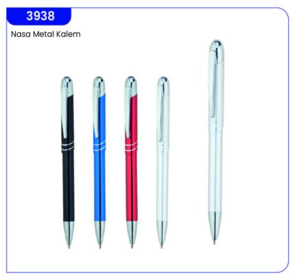 3938 Metal Tükenmez Kalem